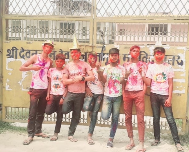 Holi celebration